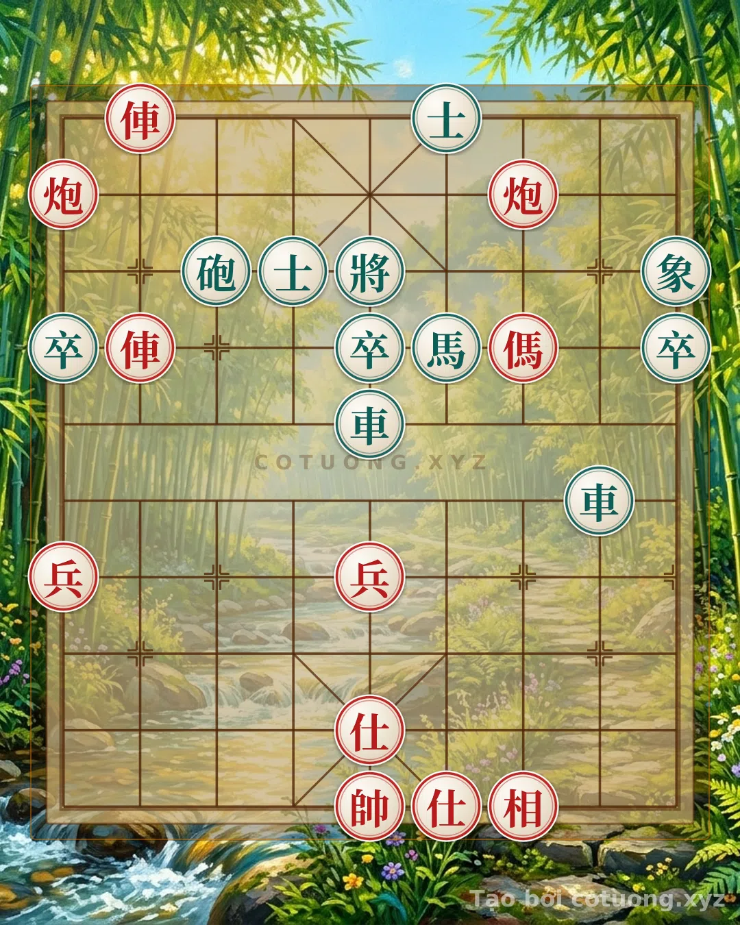 Thế cờ: Red Rook on File 8 - Black Cannon on File 3: Psychological Chess Tactics — Cờ Tướng Online