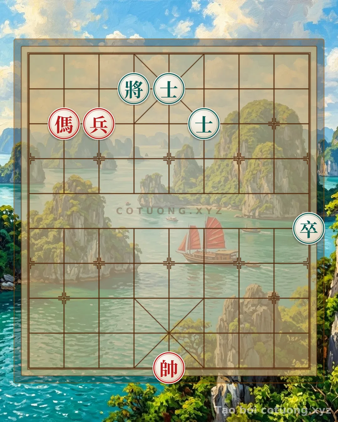 Challenge: Red Horse 'Trap' Black Chariot: The Defensive Strategy of the Black General in a Strong Position - Can you solve it?