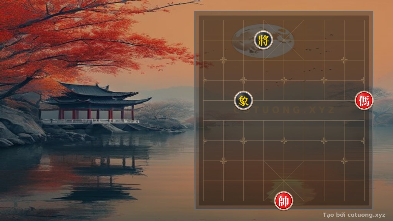 Thế cờ: Xiangqi Secrets: The Mystical Escape When the Black General Exposes the Ranks – Counterattack in the Horse's Lone Move — Cờ Tướng Online