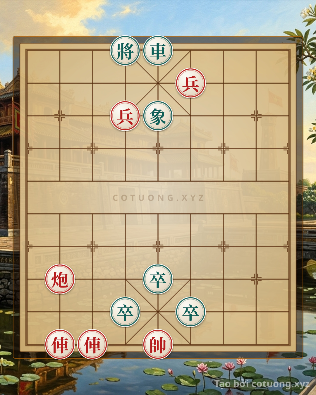 Challenge: Red General's Violation: Red Chariot Directly Attacks Black General, Advisor Captured in a Surrounding Trap - New Xiangqi Strategy 2024 - Can you solve it?