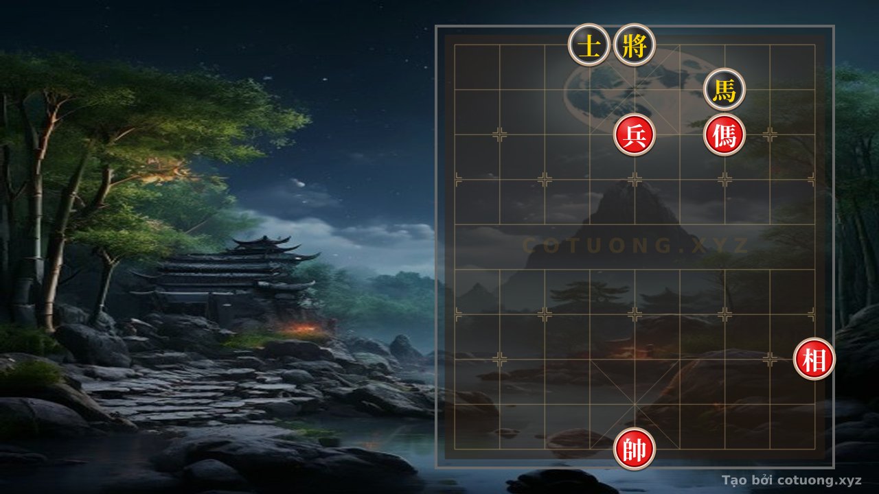 Thế cờ: The Subtle Trap: The 'Black Advisor on 4th File, 10th Rank' Position - The Hidden Moves of the Red Side — Cờ Tướng Online
