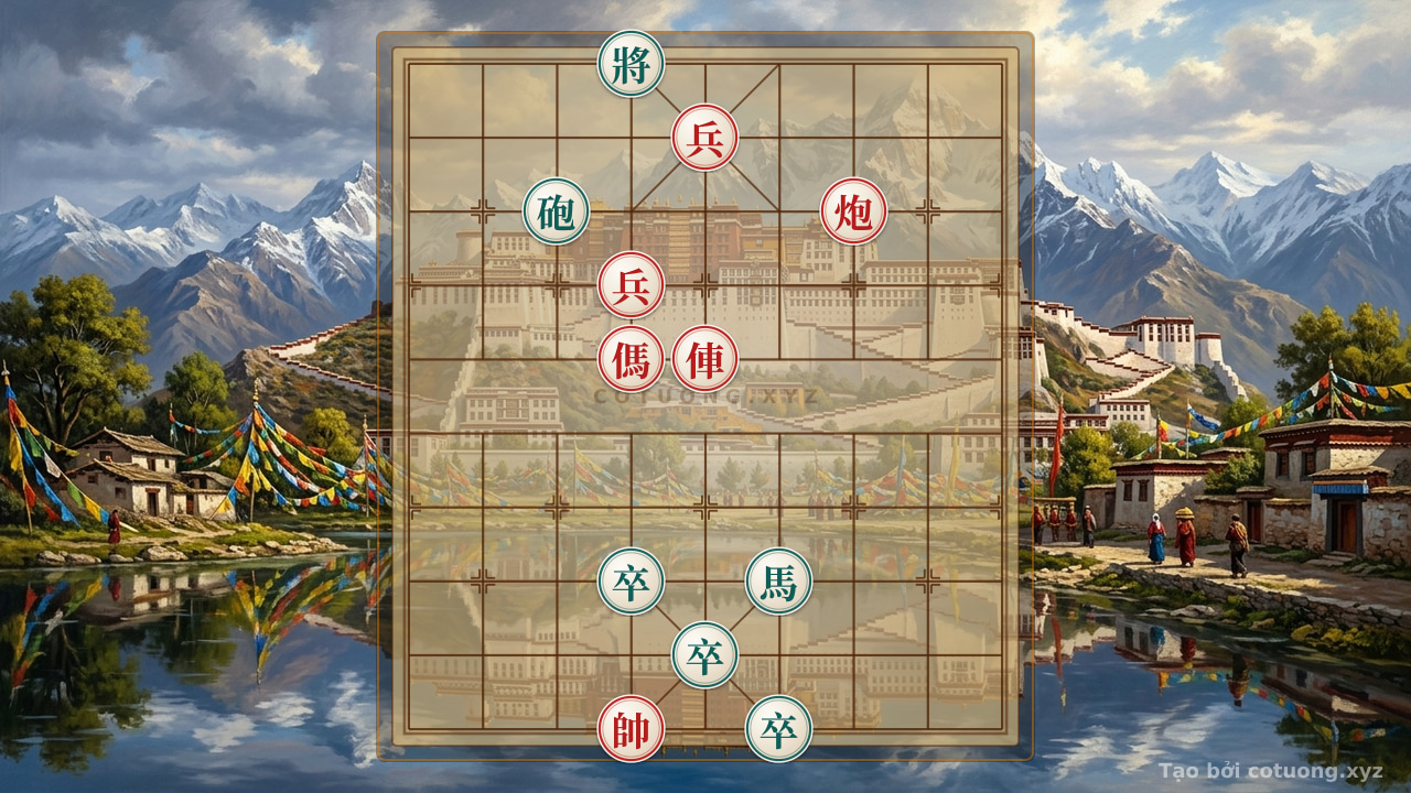 Thế cờ: Xiangqi: Mastering the Double Horse Exchange Strategy — Cờ Tướng Online