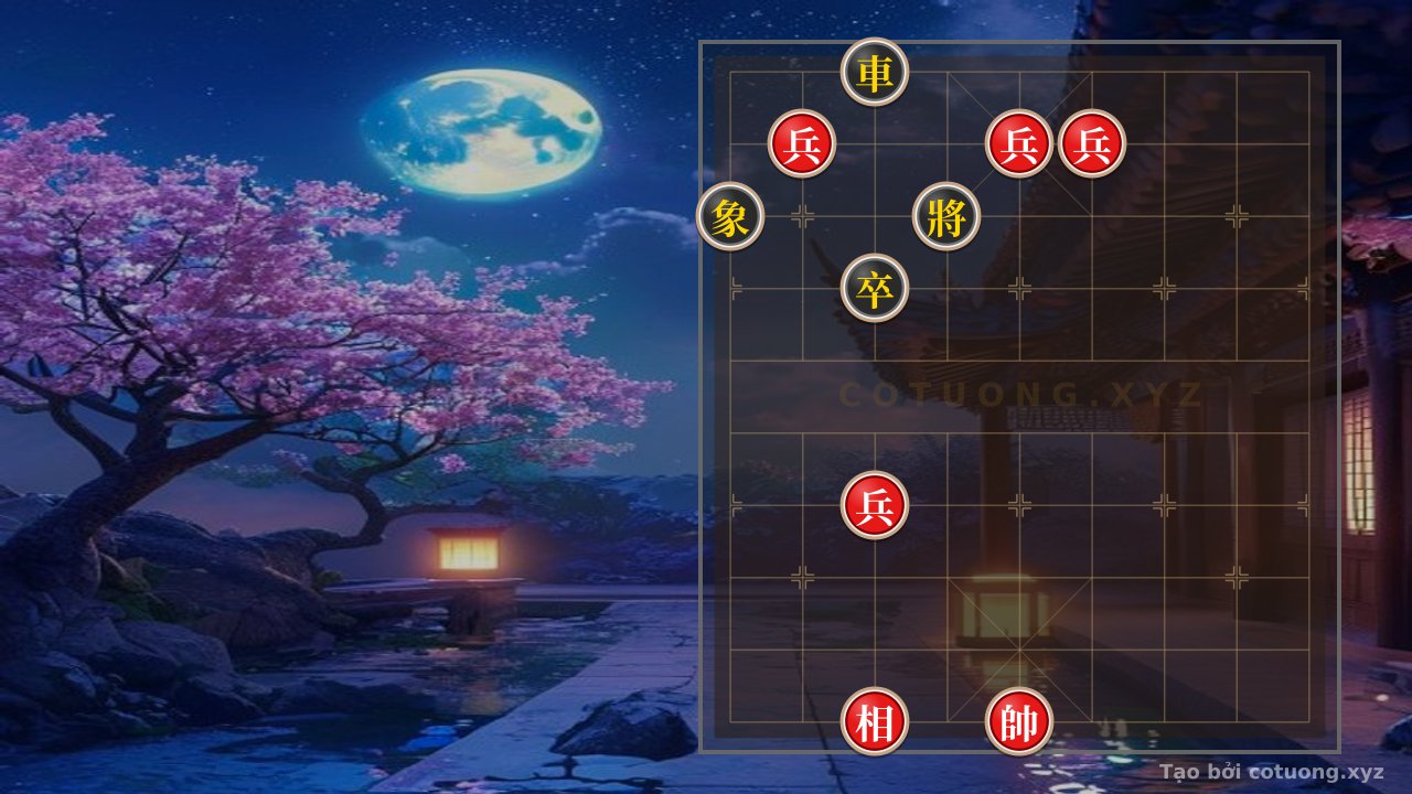 Thế cờ: The Enigma of the Board: Black Rook Revealed, Red Pawn Concealed - Which Strategy Will Prevail? — Cờ Tướng Online
