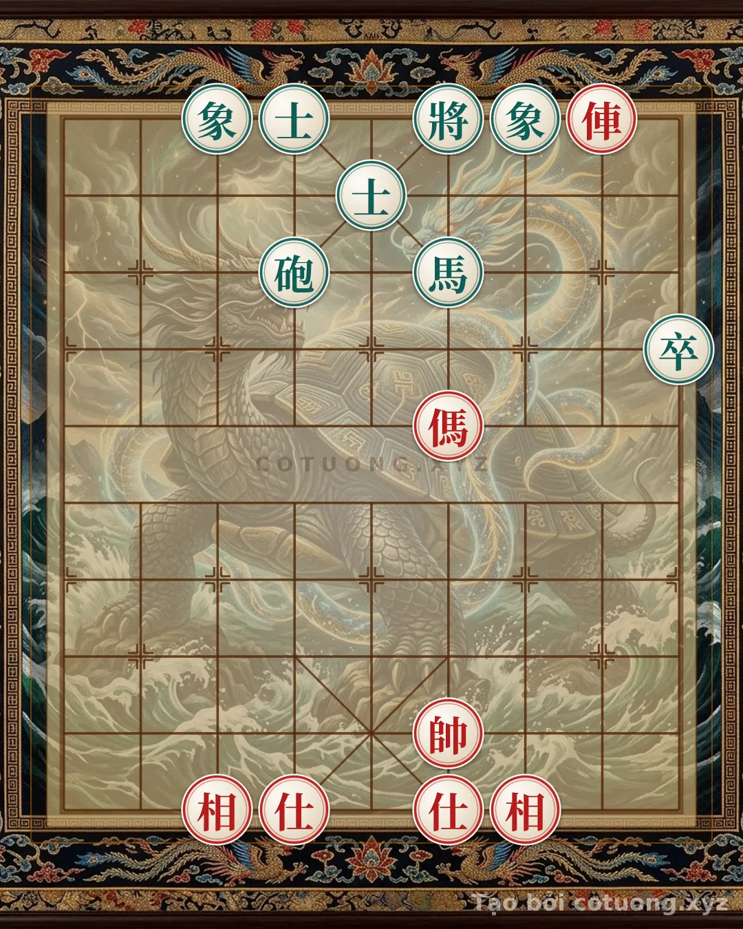 Thế cờ: Defensive Counterattack Mastery: Lessons from the Red-Black 8/10 Formation — Cờ Tướng Online