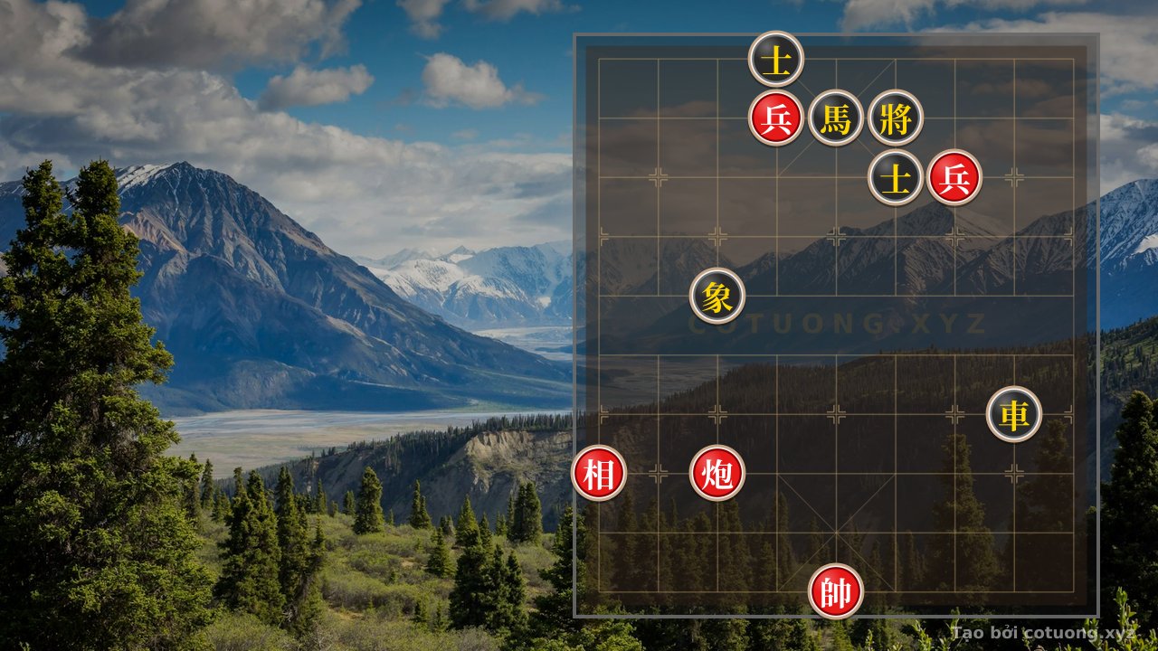 Thế cờ: Red Wins: The 'Empty Cannon' Strategy Defeats Black in 10 Moves - Historical Xiangqi Match — Cờ Tướng Online