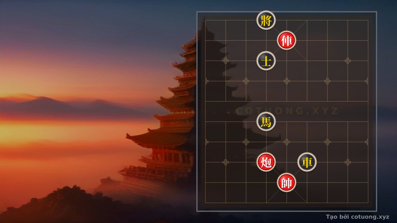Thế cờ: Endgame Mastery: Rook Cannon vs. Rook Horse Elephant - Super Difficult Xiangqi Tactics — Cờ Tướng Online