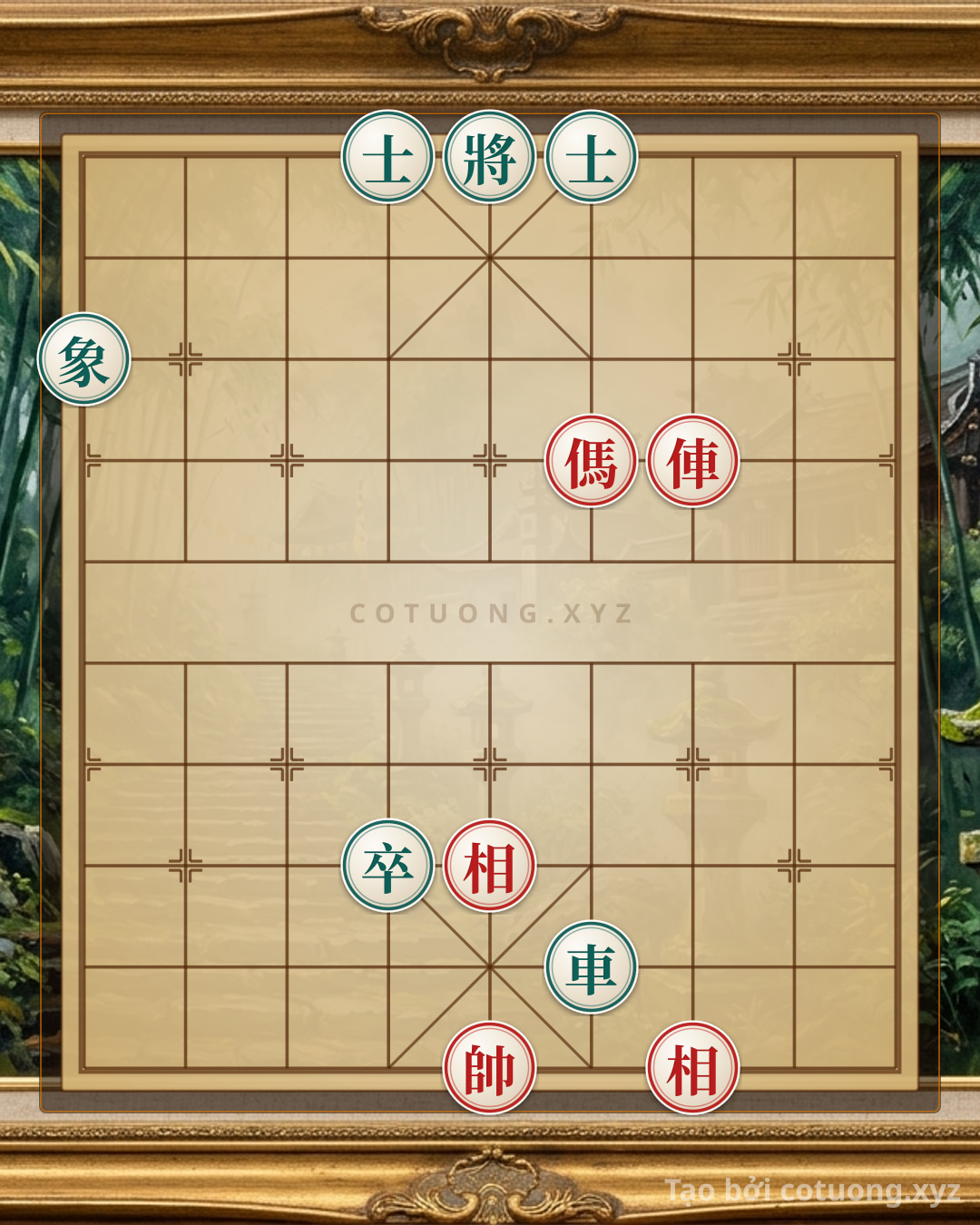 Challenge: Unique Xiangqi Formation: 