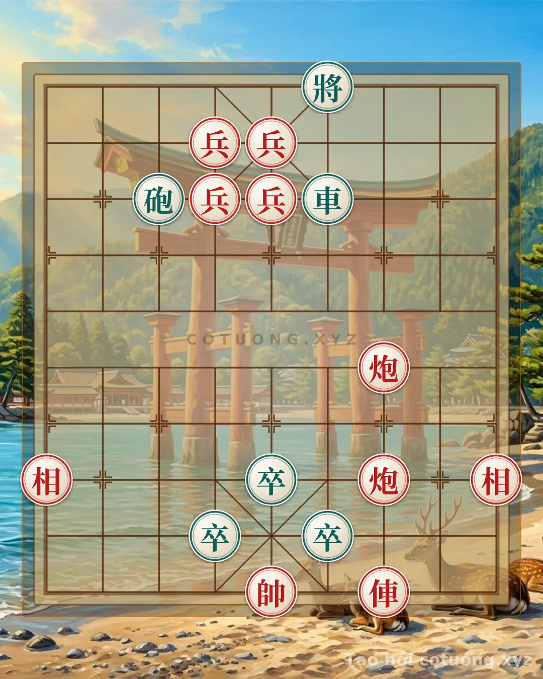 Challenge: Red General's Rampage: Red Chariot 3 Directly Attacks the Black General on Rank 10 - The Ultimate Checkmate Strategy - Can you solve it?
