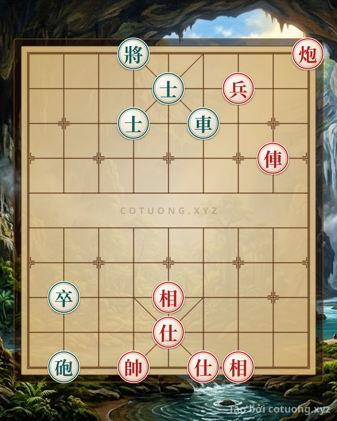 Challenge: The Hidden Secret of the Rook Cannon Pawn: Flipping the Jianghu Chessboard in One Move - Can you solve it?