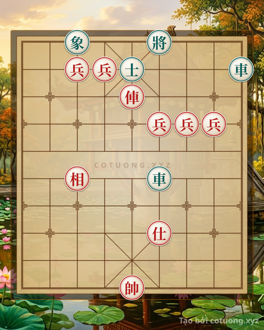 Challenge: Deep Black Trap: The Red General's Breakthrough Strategy - Can you solve it?