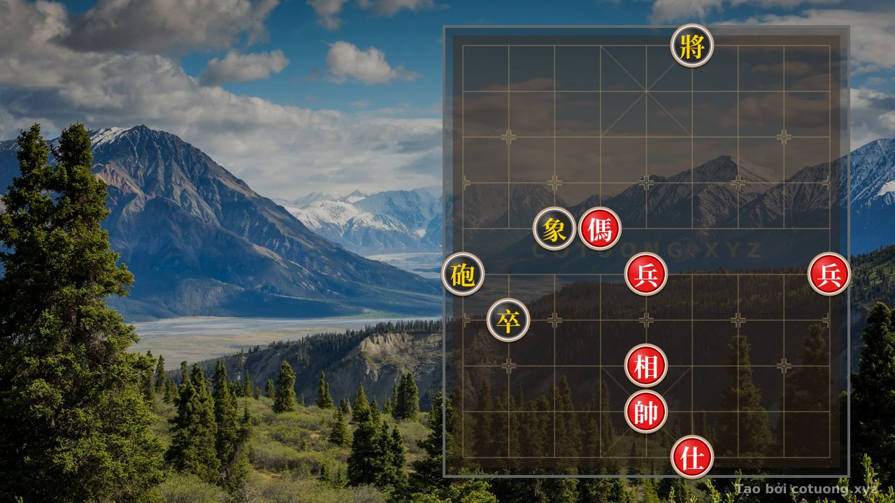 Thế cờ: The Highest Peak Breaking Move: The Red General's Rotating Axis Turns the Tide — Cờ Tướng Online