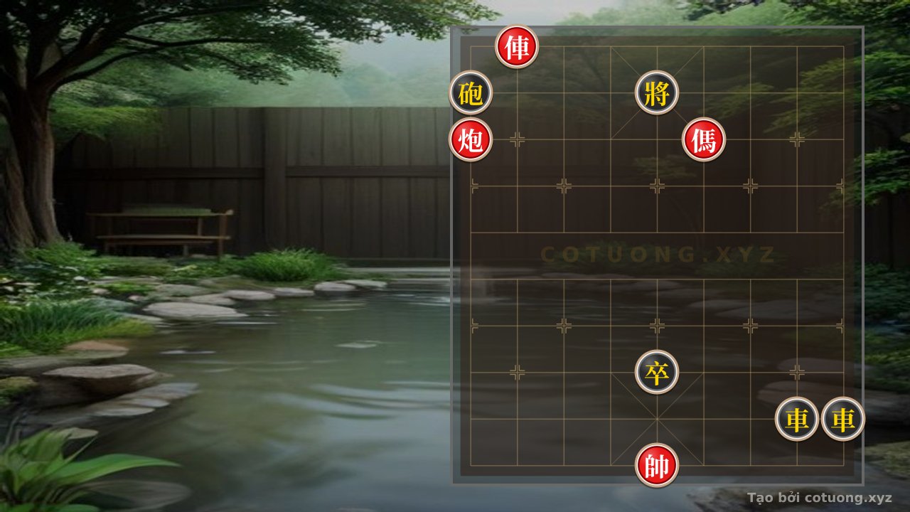 Thế cờ: Xiangqi Board Chaos: Red Rook's Hitherto Unseen Gambit — Cờ Tướng Online