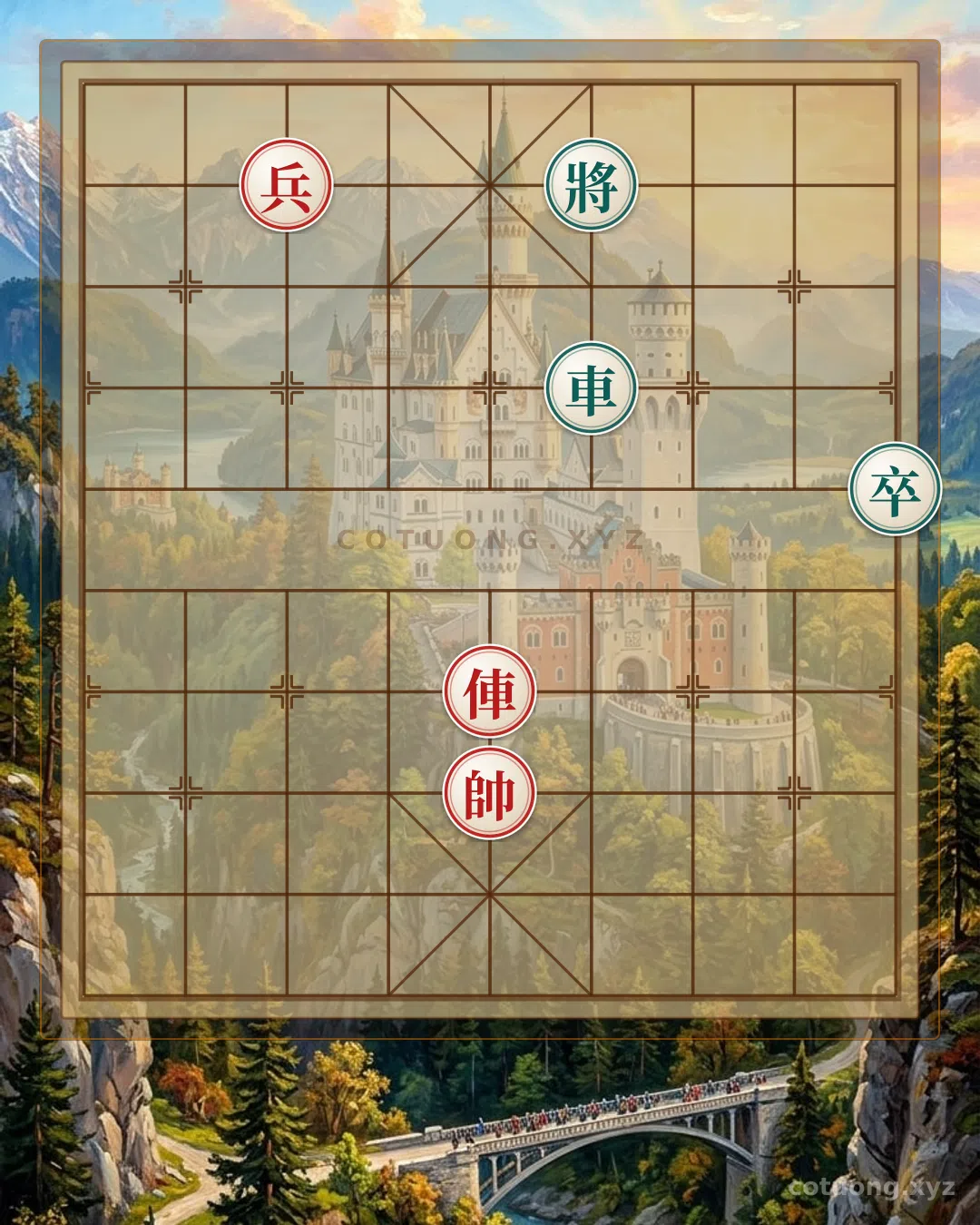 Thế cờ: Xiangqi: The Hidden Secret in the First Move - The Red's Patient Strategy — Cờ Tướng Online