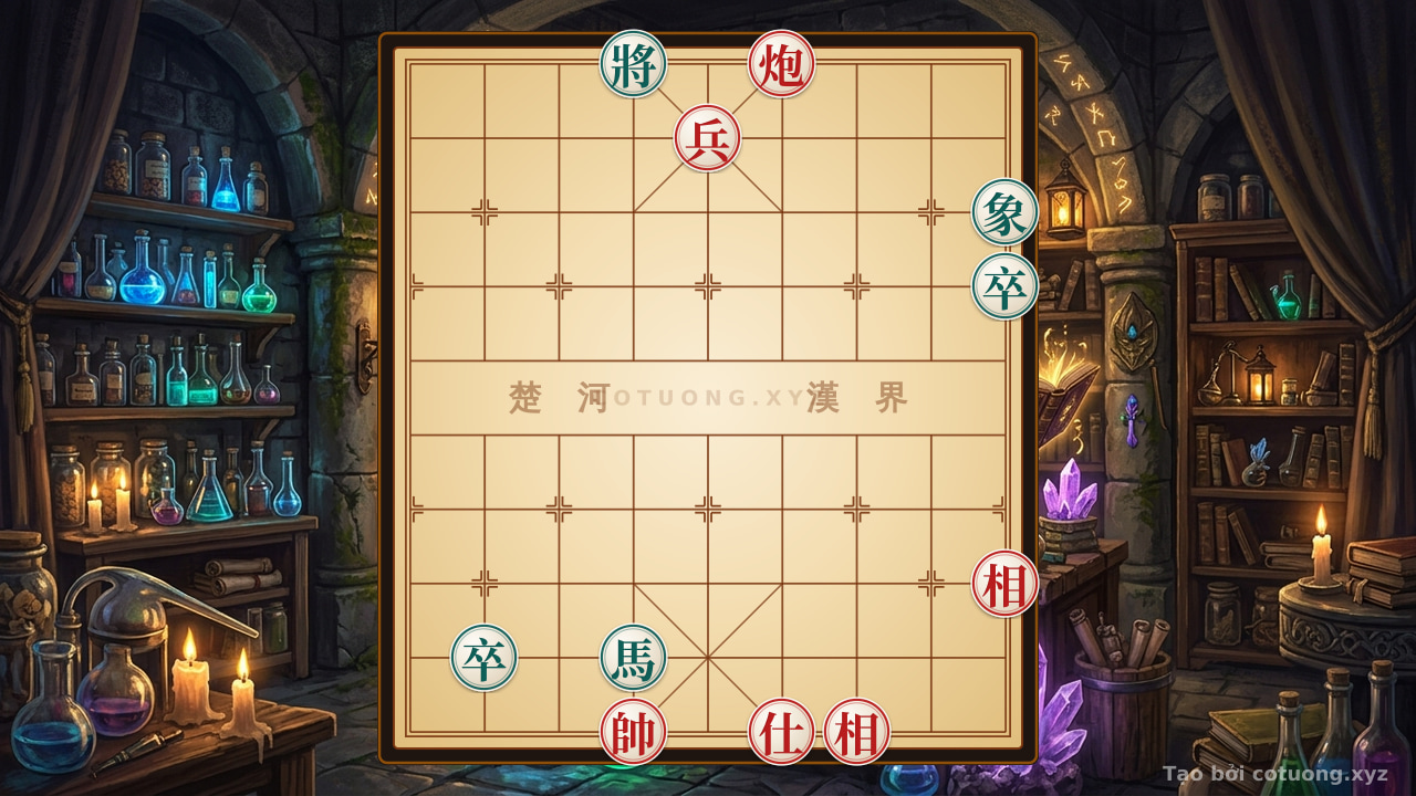 Thế cờ: Xiangqi: Black Seizes the Heavens - The Steady Strategy of a Legendary Master — Cờ Tướng Online