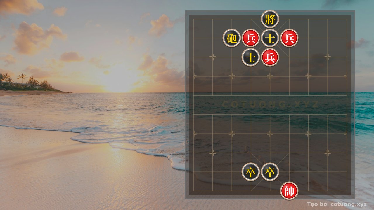 Thế cờ: Mystic General's Chess: The Deadly Battle Between Red General and Black Cannon - Counterattack Tactics in a Difficult Position — Cờ Tướng Online