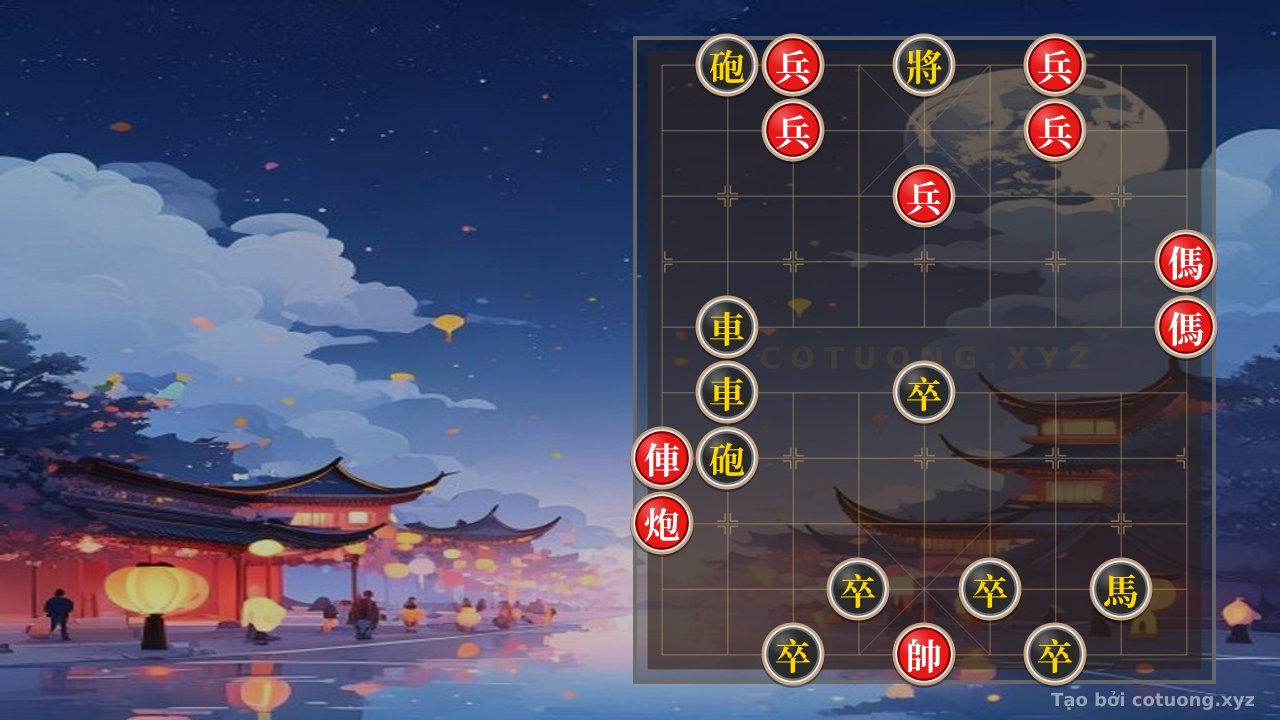 Thế cờ: Checkmate Tactics: The Brutal Moves on the Xiangqi Board — Cờ Tướng Online