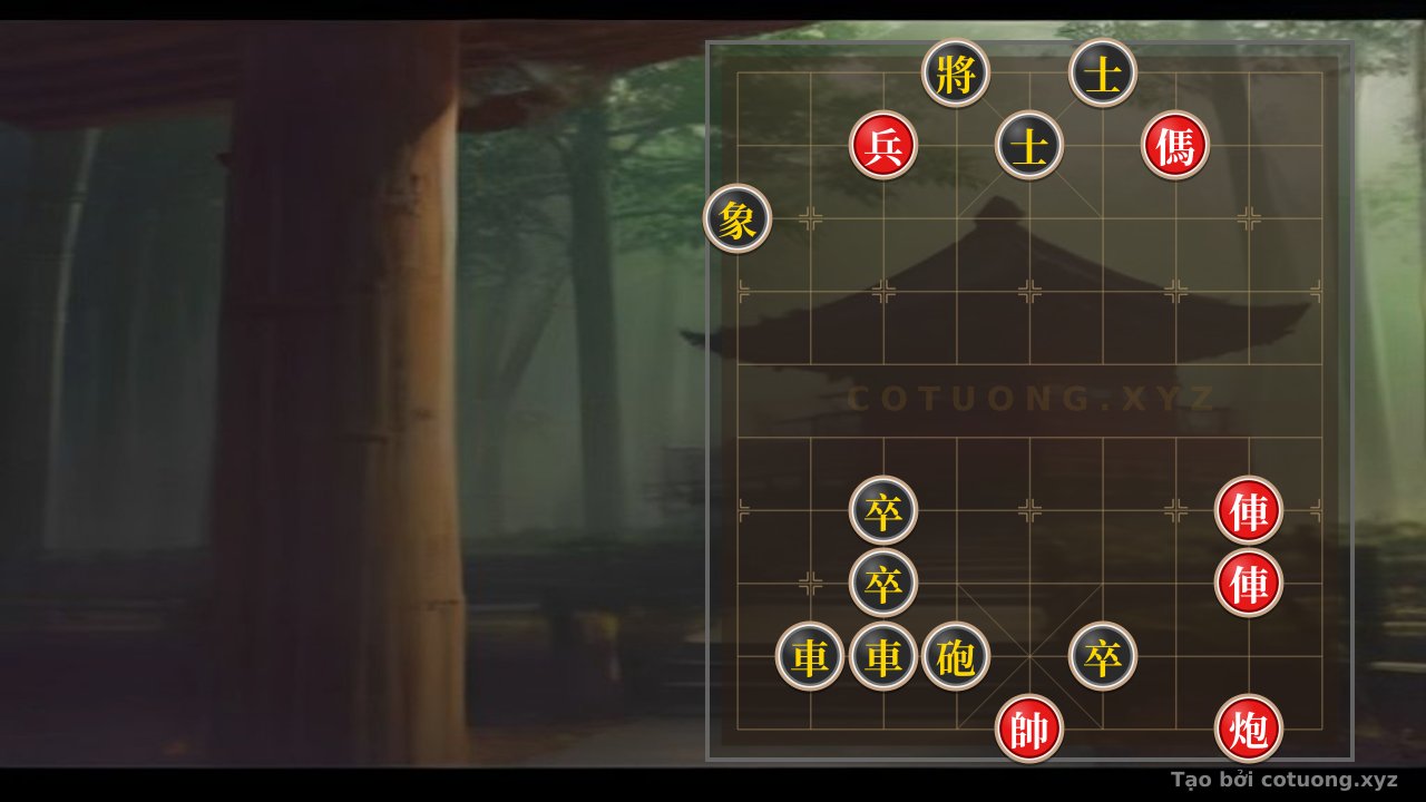 Thế cờ: Xiangqi: Red's Decisive Chariot Attack Against Black - Ultimate Offensive Solution — Cờ Tướng Online