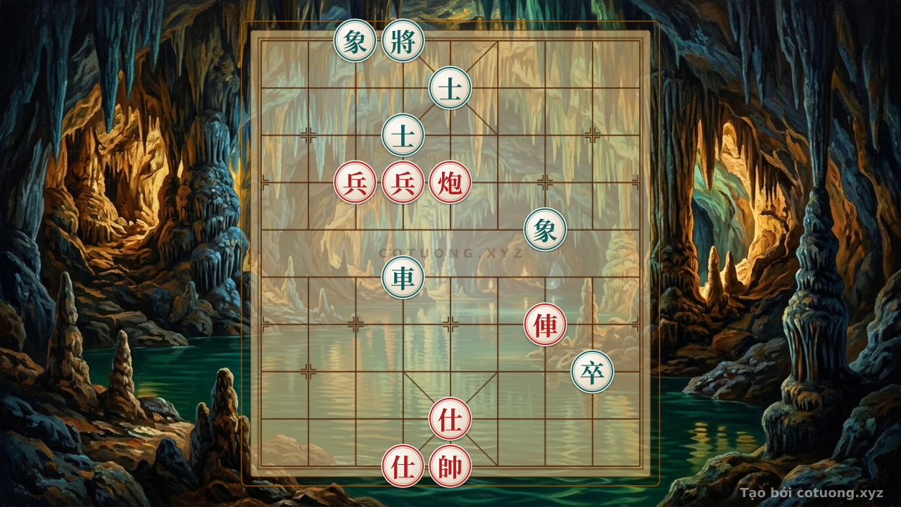 Thế cờ: Red General Chess: Strategy for Attacking the Black Pawn in the Opening — Cờ Tướng Online
