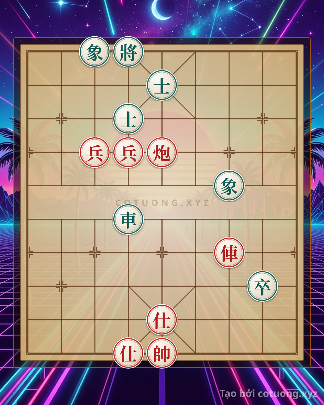 Challenge: Red General Chess: Strategy for Attacking the Black Pawn in the Opening - Can you solve it?