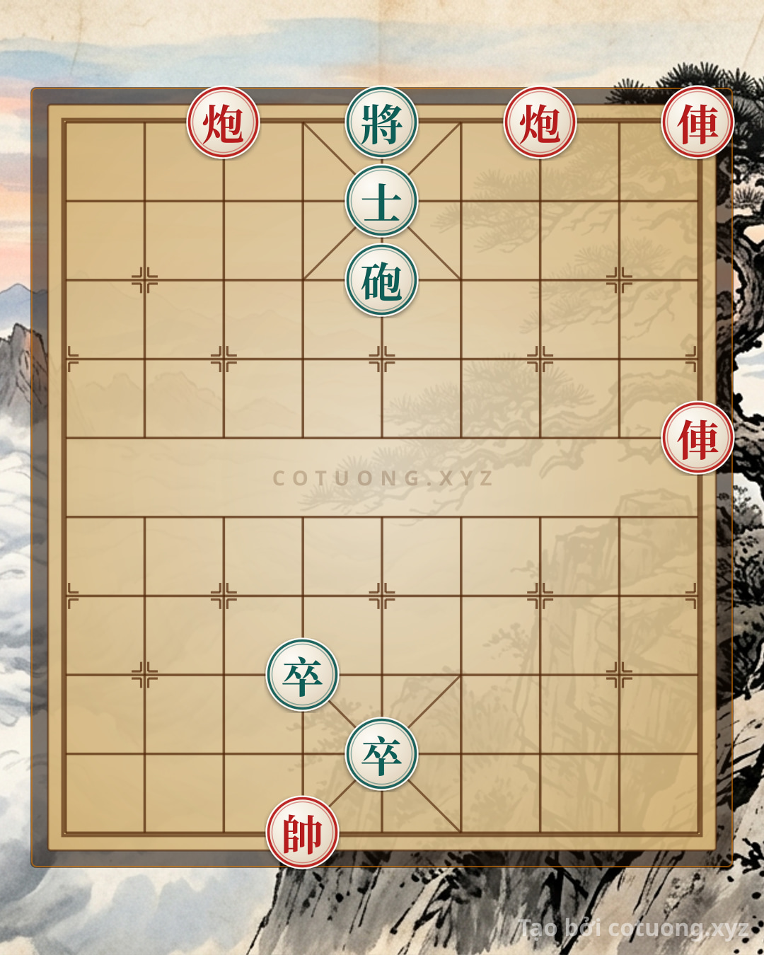 Challenge: Xiangqi: Red's Seven-Road Cannon Breakthrough Tactics - Lessons on Checkmate Techniques and Counterattacks - Can you solve it?
