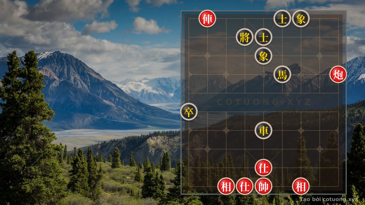Thế cờ: Xiangqi Strategy: Red Chariot Exposed at 8-10 - Black's Defensive Tactics — Cờ Tướng Online