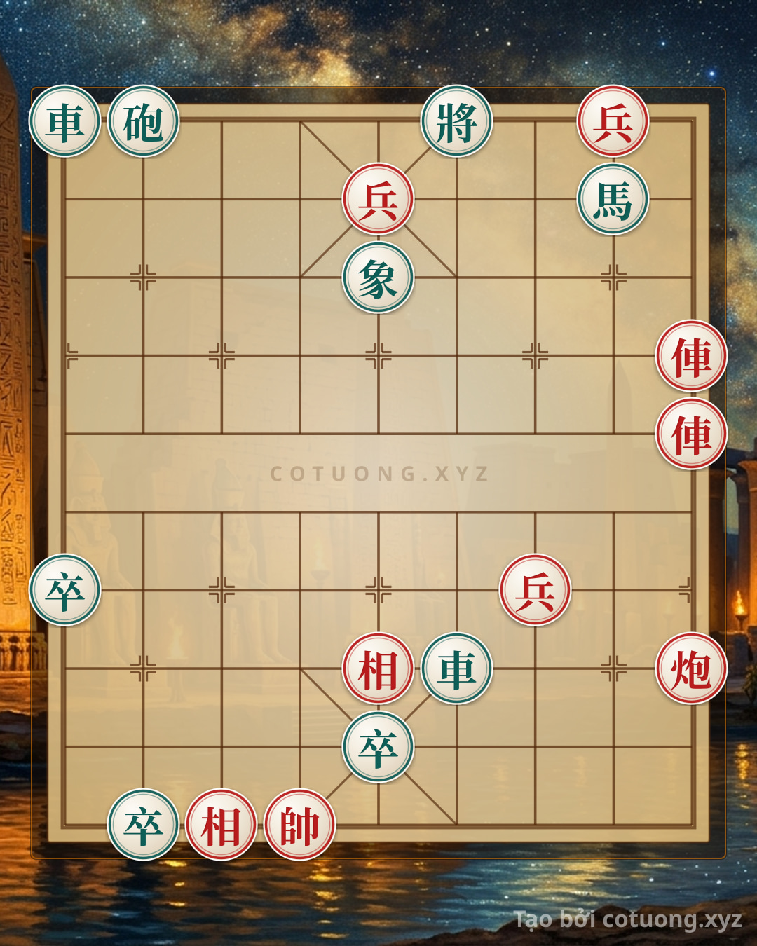 Challenge: Shaking Board: The Art of Counterattack in Tense Xiangqi Battles - Can you solve it?