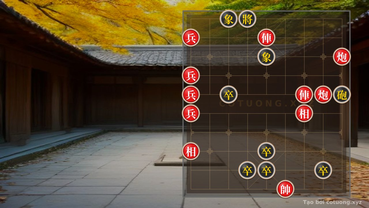 Thế cờ: Xiangqi: Red Chariot - Retreat or Advance? Killing Techniques from the Red Chariot on File 5 — Cờ Tướng Online