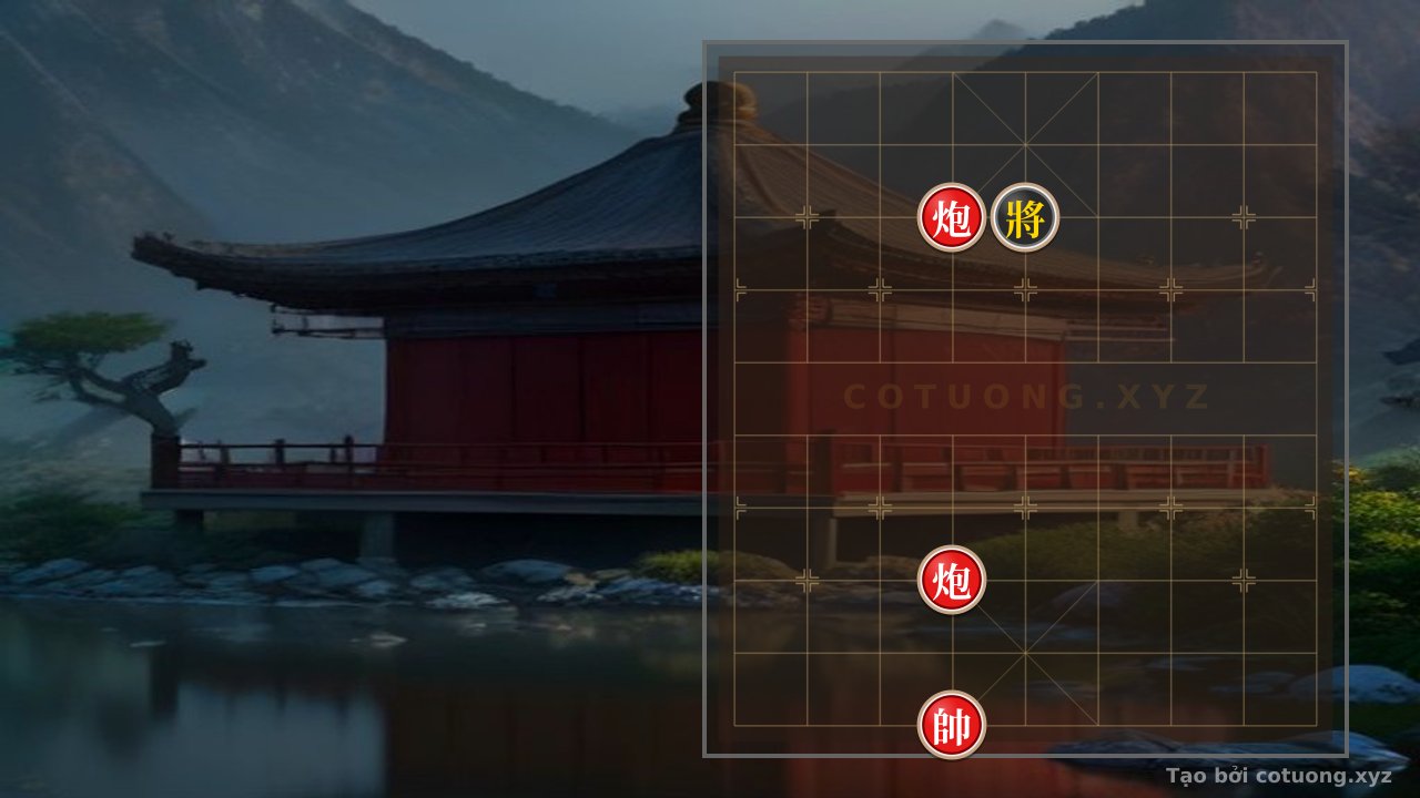 Thế cờ: Red Cannon on File 6, Rank 8: The 'Unstoppable Assault' Strategy in Xiangqi — Cờ Tướng Online
