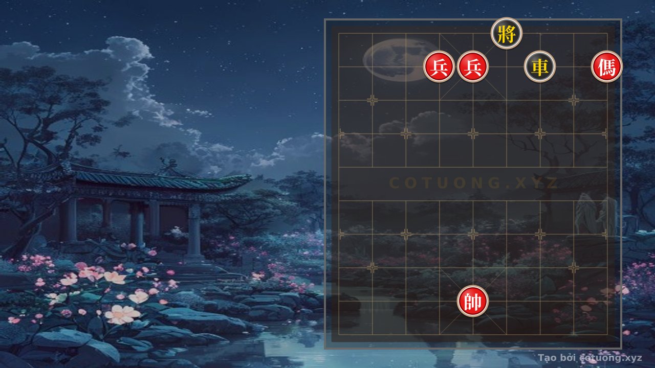 Thế cờ: Quick Winning Tips: Red 2 Pawns, Horse and Black Rook Weak Defense — Cờ Tướng Online