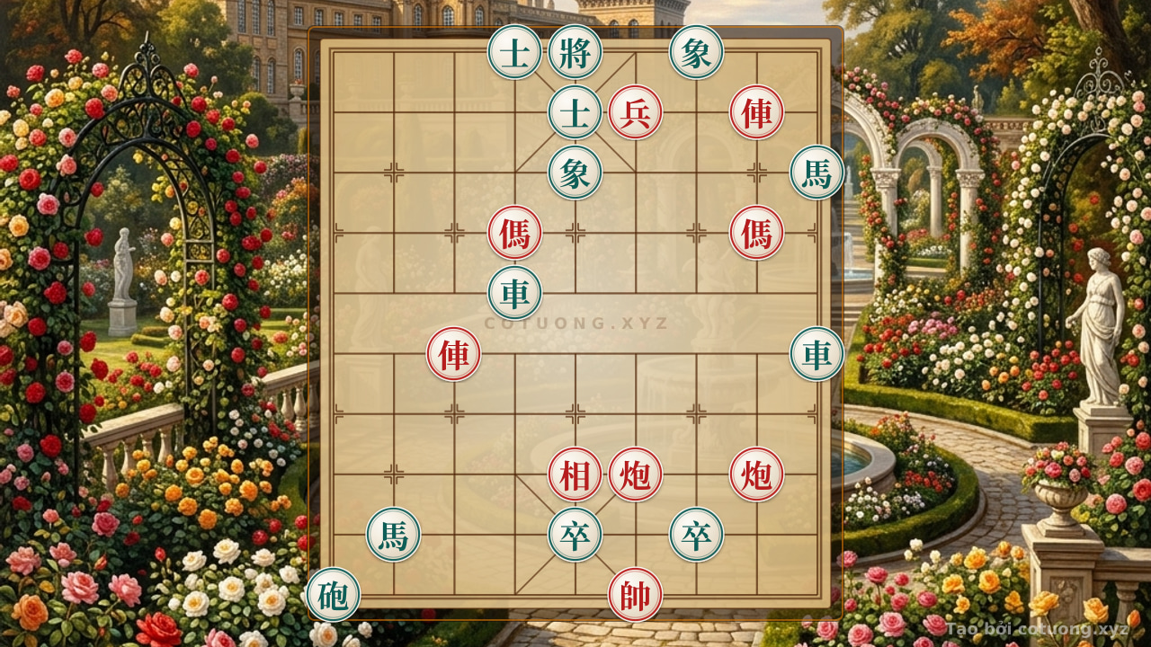 Thế cờ: How to Defeat the Red General in a Direct Attacking Strategy — Cờ Tướng Online
