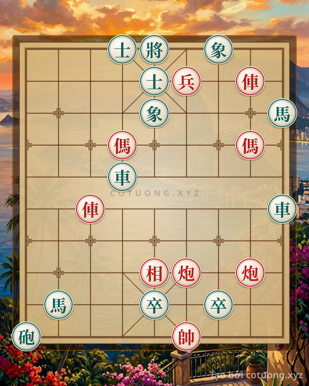 Challenge: How to Defeat the Red General in a Direct Attacking Strategy - Can you solve it?