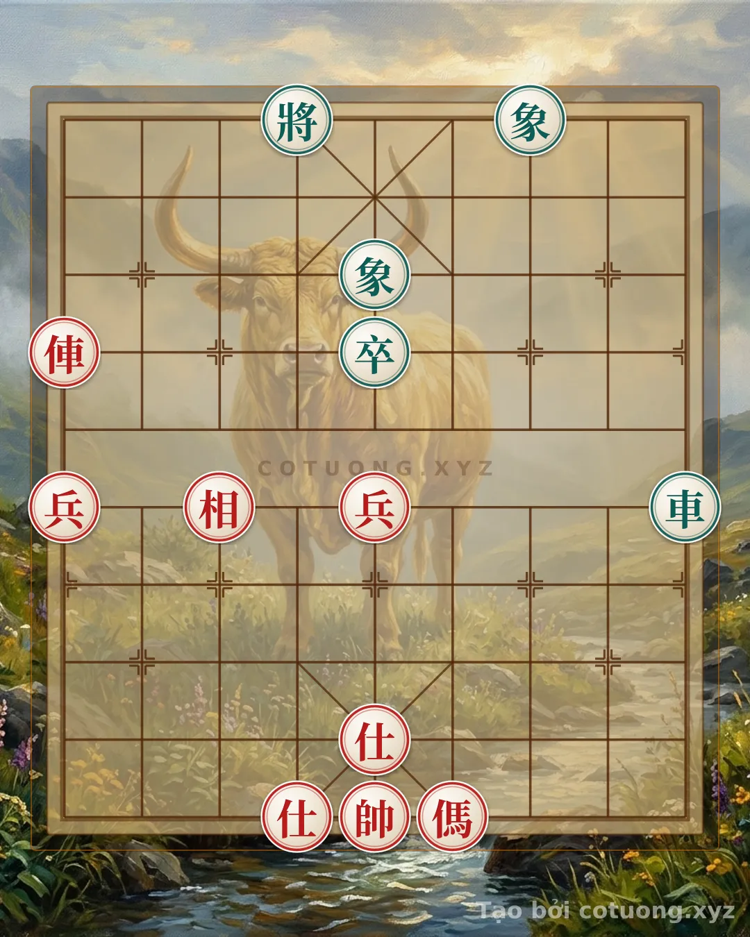 Challenge: The Secret of Breaking the Classic Xiangqi Opening: The Rook-Horse 2 Pawns Smash the Black Rook-Pawn 2 Bishops in One Move - Can you solve it?