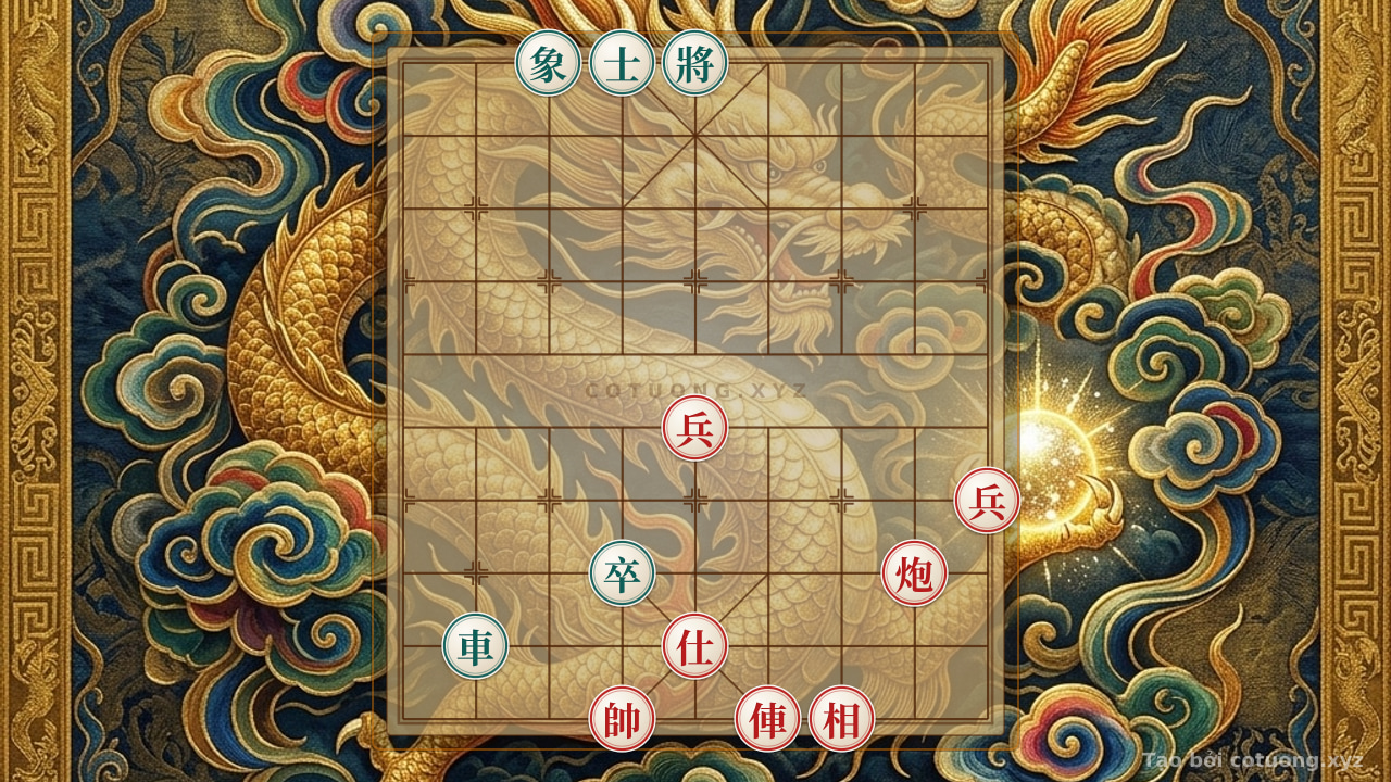 Thế cờ: The 'Red Cannon on File 2' Trap - The Secret of a Level 1/10 Xiangqi Formation — Cờ Tướng Online