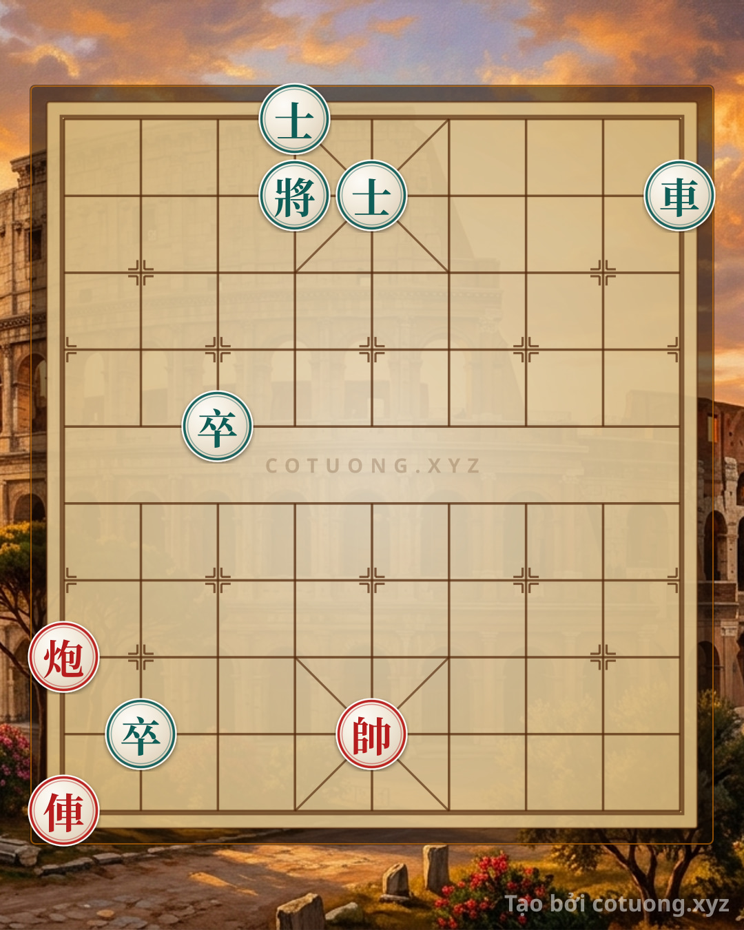 Challenge: Xiangqi Super Difficult: Red Chariot Surrounds Black Advisor, Red Cannon Waits for Breakthrough - Can you solve it?