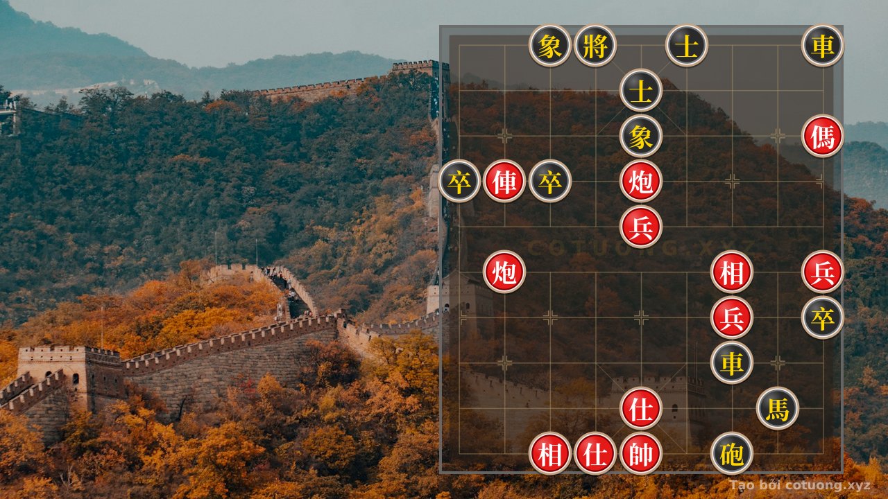 Thế cờ: Xiangqi Pro Tips: Defending Against the Red Chariot's Sudden Rush on the 7th Rank — Cờ Tướng Online