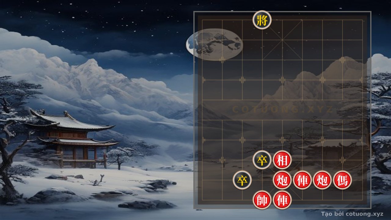 Thế cờ: Playing Xiangqi against the computer: Unraveling the secret of the 'Chariot Thrust' formation in the 1/10 game — Cờ Tướng Online