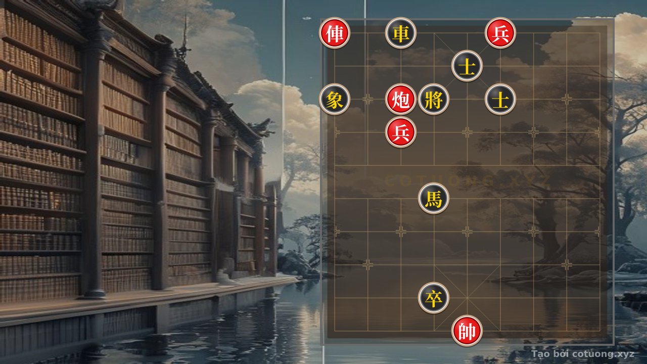 Thế cờ: Red General Chess: Fastest Checkmate Tactics from the Black Chariot - Red Cannon — Cờ Tướng Online