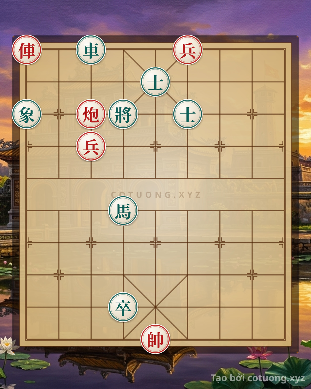 Challenge: Red General Chess: Fastest Checkmate Tactics from the Black Chariot - Red Cannon - Can you solve it?