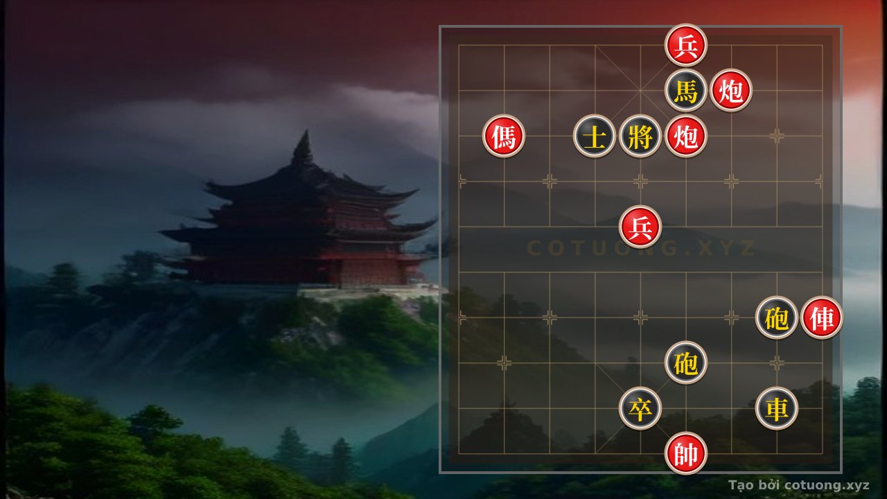 Thế cờ: Red Pawn Formation on File 4: When Defense Becomes the Art of Survival — Cờ Tướng Online