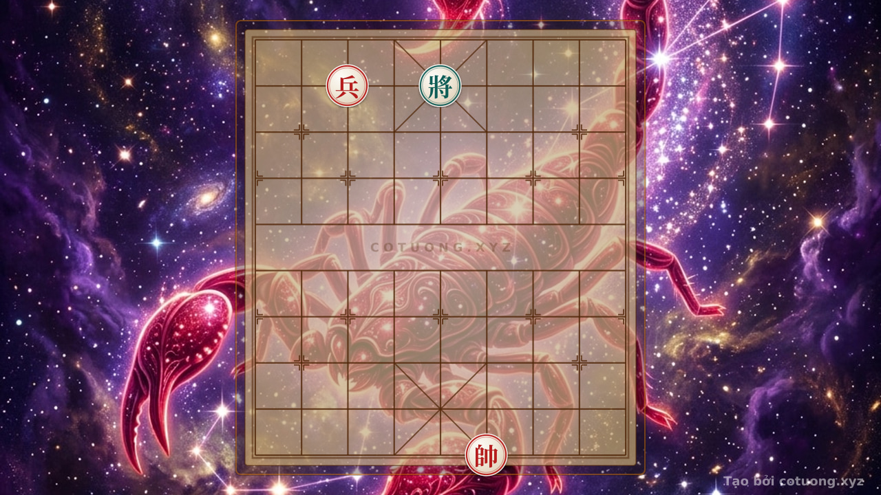 Thế cờ: The Secret of the Red Pawn on File 7, Rank 9: The Deadly Trap in the Simple General's Chessboard — Cờ Tướng Online