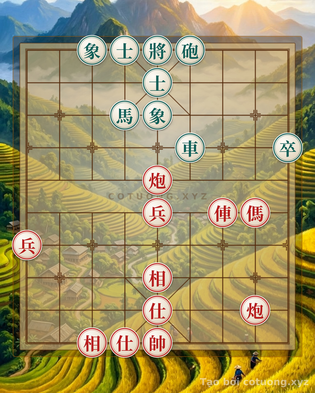 Thử Thách: Bí Kíp Phá Giải Thế Cờ Tướng Huyền Thoại: Xe Pháo Mã Đánh Tan Phòng Tuyến Đen Vững Chãi - Bạn có thể giải được?