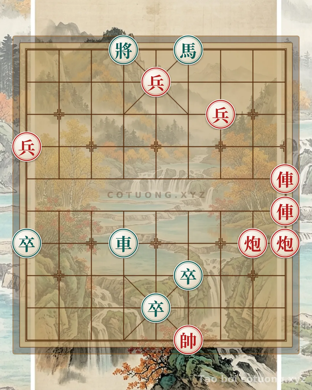 Challenge: Red Cannon Strikes the Black Pawn's Core: 
