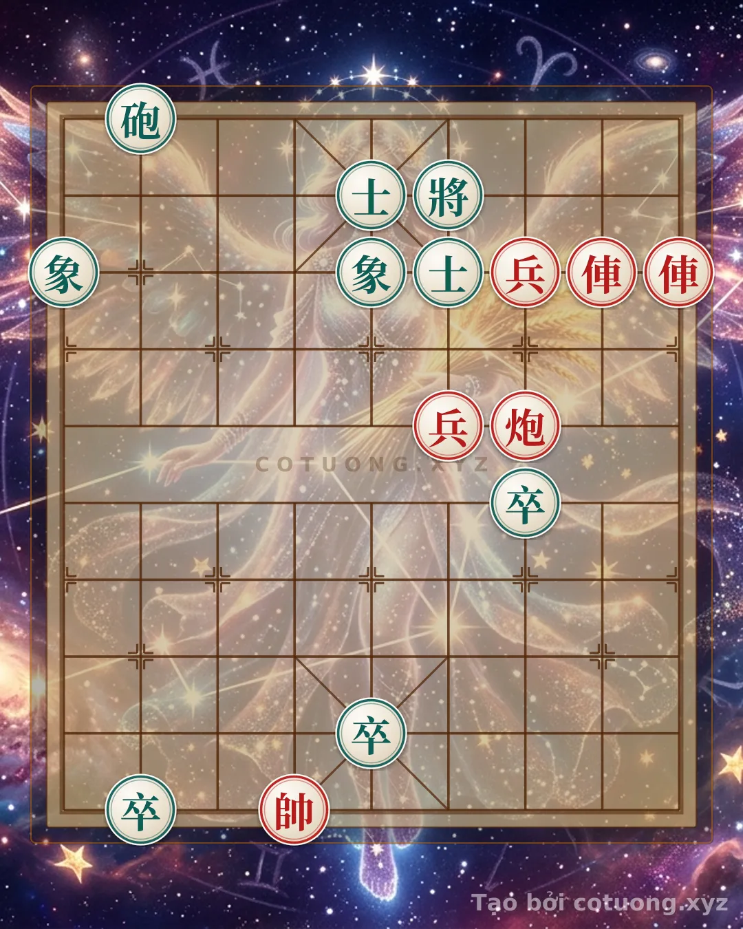 Challenge: The Secret of 'Black Cannon Empty' - Core Defensive Tactics in the General's Chess Formation - Can you solve it?