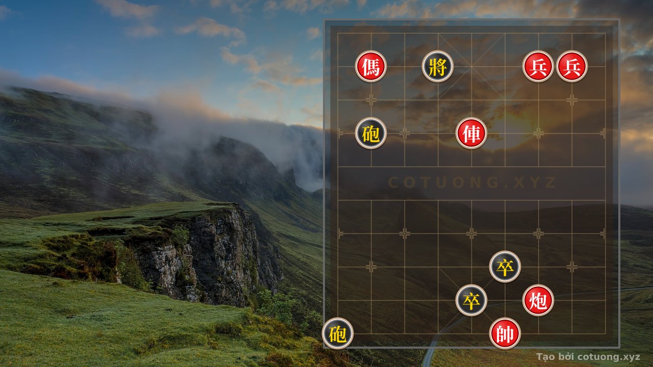 Thế cờ: Pawn Sacrifice: The Red Strategy of Tricking the Black King in This Super Difficult Xiangqi Position — Cờ Tướng Online