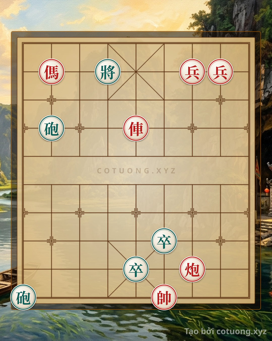 Challenge: Pawn Sacrifice: The Red Strategy of Tricking the Black King in This Super Difficult Xiangqi Position - Can you solve it?