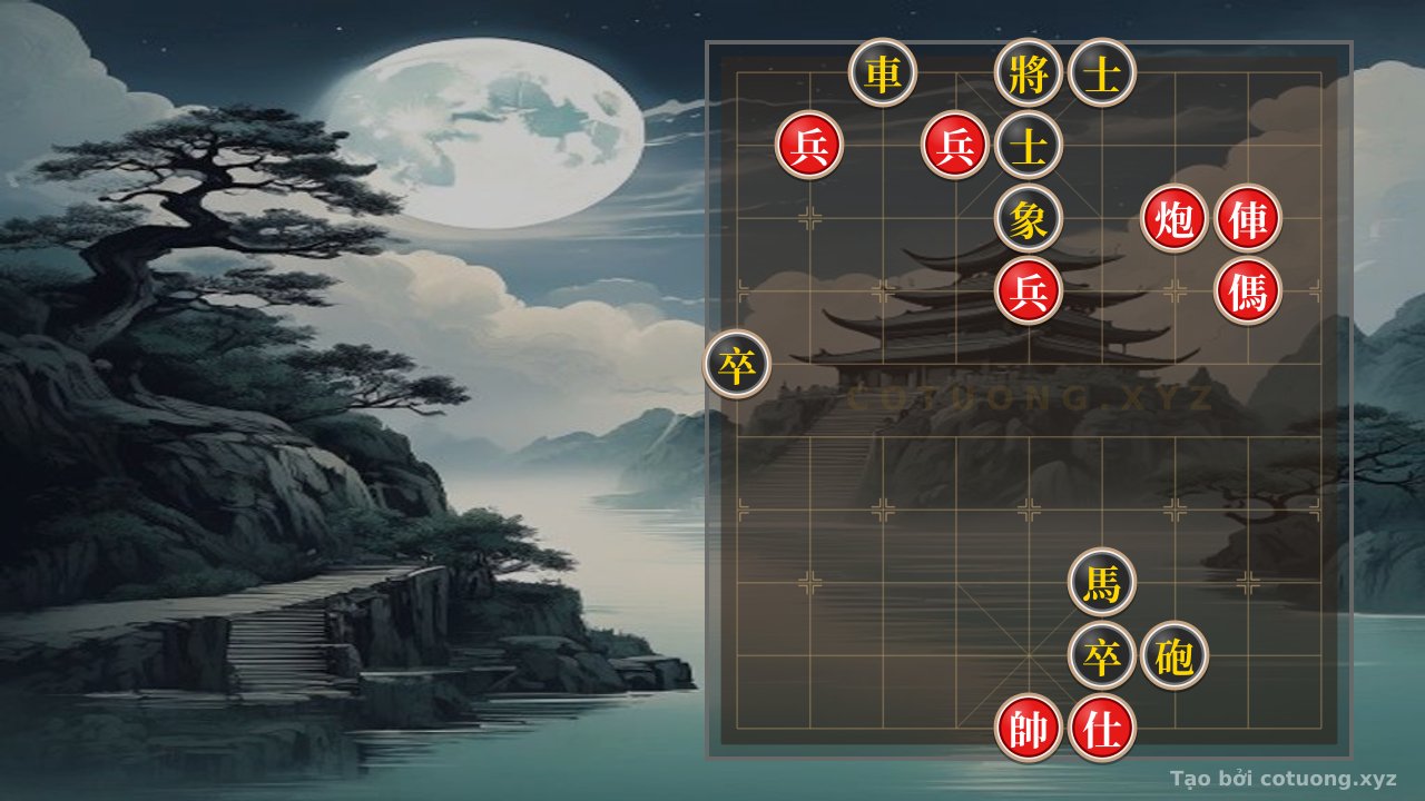Thế cờ: The Red Chariot Trap on the 10th Rank: Defense Strategies for Black in Online Xiangqi — Cờ Tướng Online
