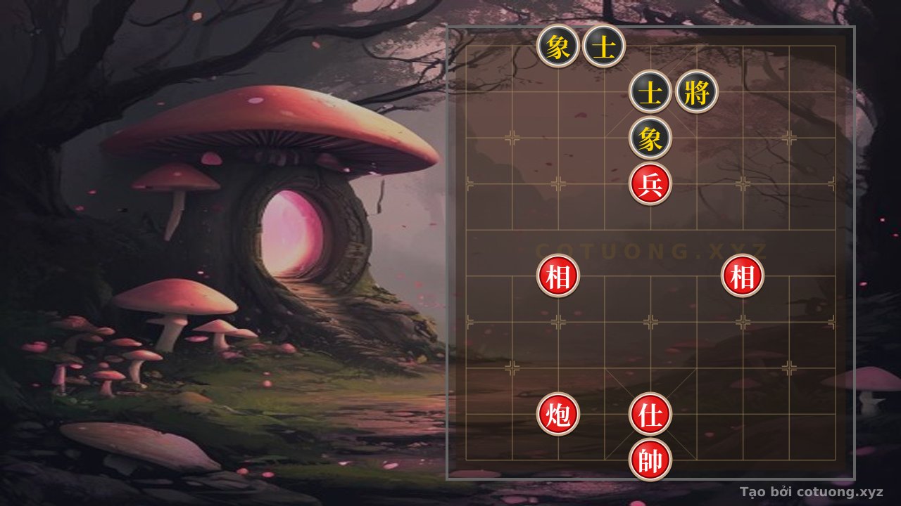 Thế cờ: The Secret to Solving the 'Bạch Đằng Trảm Thủy' Checkmate: When the Black General Faces a Red Cannon's Deadly Strike — Cờ Tướng Online