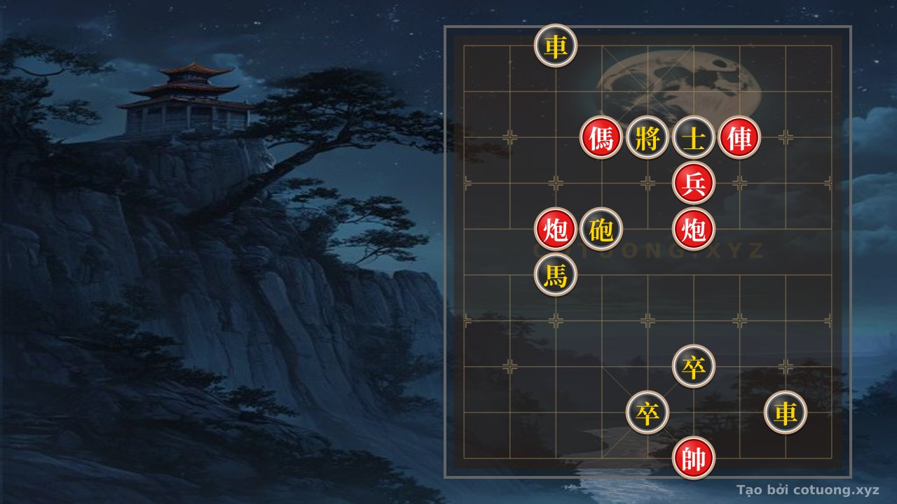 Thế cờ: The Chessboard Mystery: Cannon or Chariot - Which Path Will You Choose? — Cờ Tướng Online