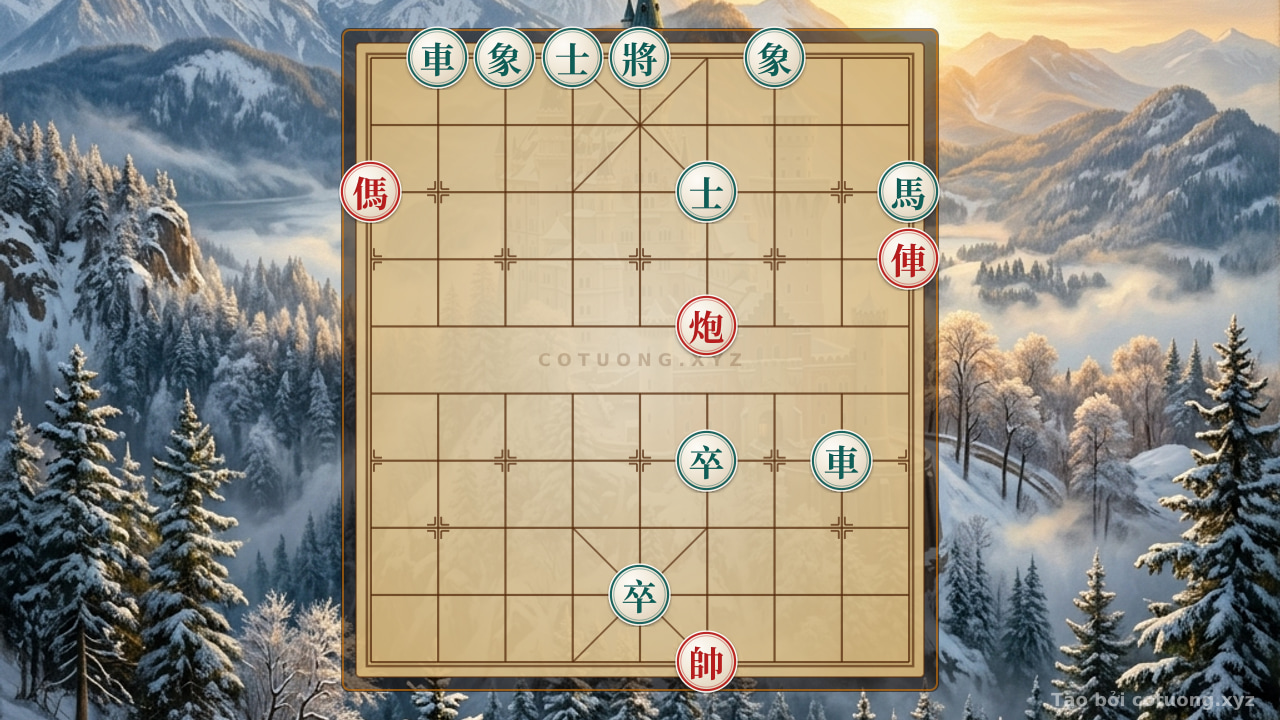 Thế cờ: Snowy Loc's Chess - Meditation on the Chessboard — Cờ Tướng Online