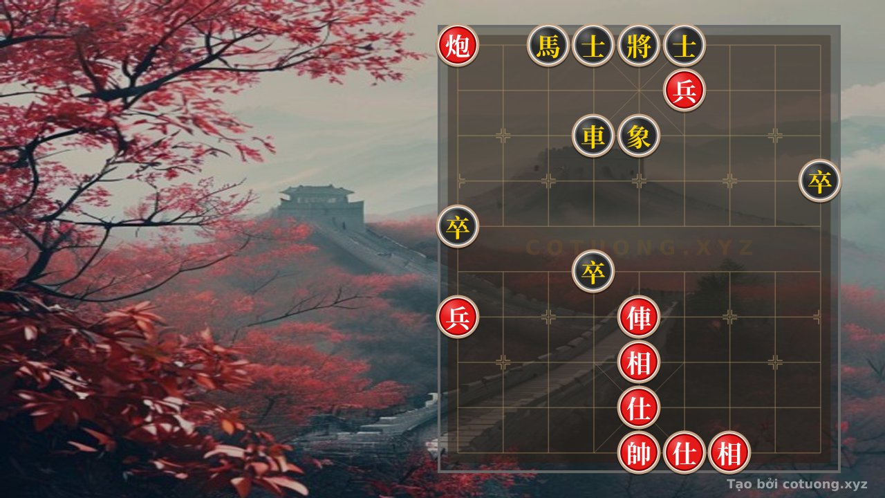 Thế cờ: THE ULTIMATE ROOK CANNON TRAP: Crushing the Horse Knight 3 Pawns in an Instant - Mastering Xiangqi Tactics — Cờ Tướng Online